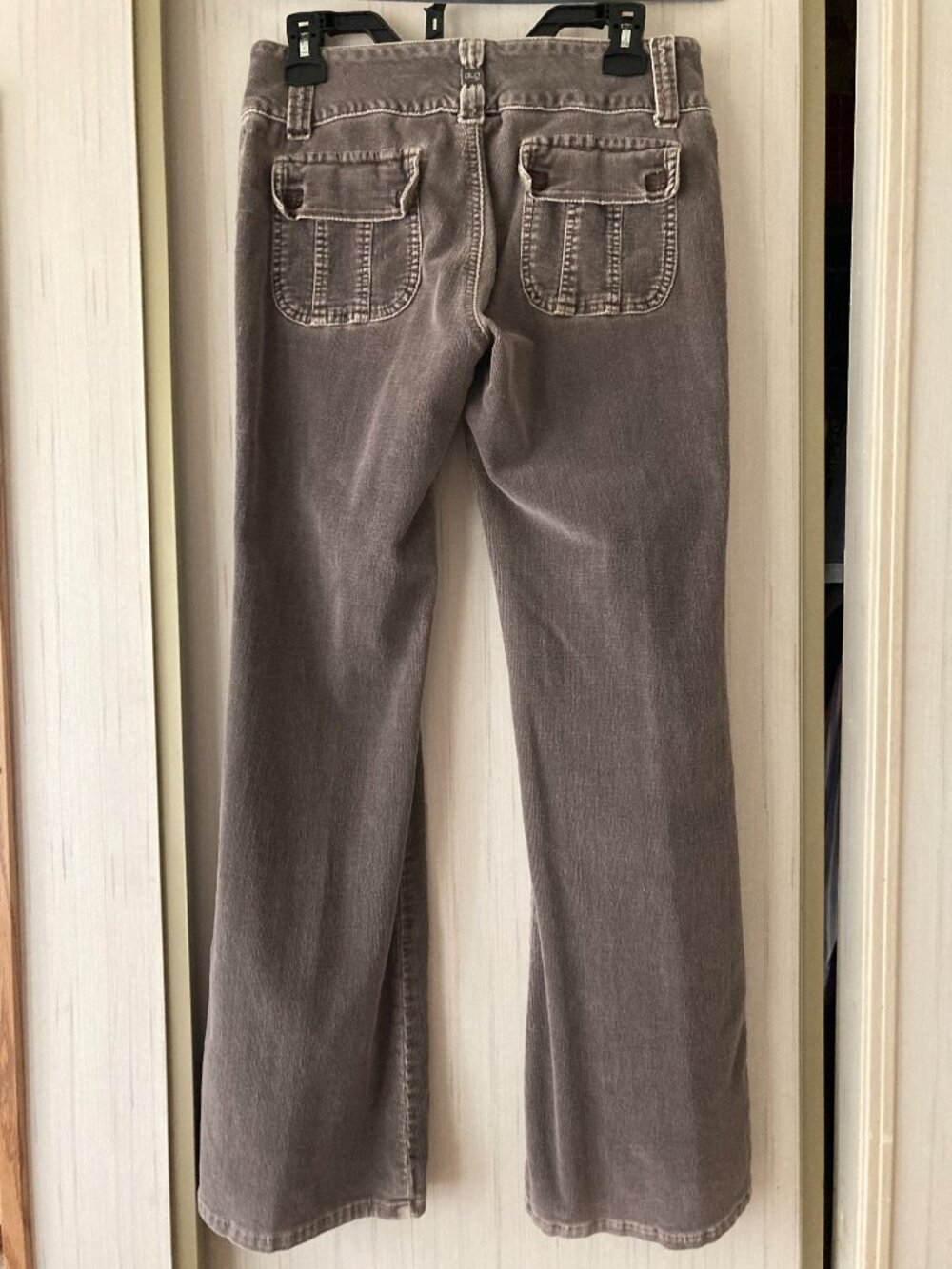 GLO Corduroy Low Rise Flare Corduroy Jeans Juniors Y2k 2000s